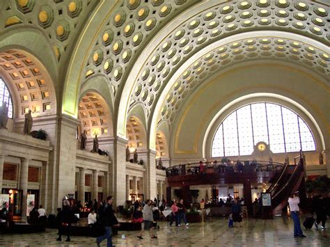 The Grand Central Interior Of Union Station Washington Union