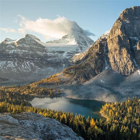 Mount Assiniboine Canada By Moonmountainman On Ig Scenic