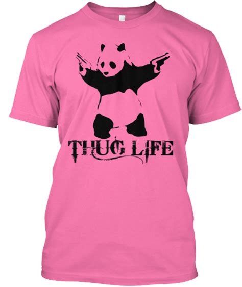 Panda Thug Life Thug Life Products Teespring