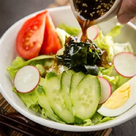 Japanese Salad Dressing Simple And Delicious Soy Sauce Based Japanese