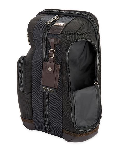Shop lightweight backpacks and slings for men and women at tumi.com. Tumi Bravo Saratoga Ballistic Nylon Sling Bag for Men - Lyst