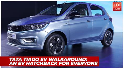 Tata Tiago Ev Walkaround Price Range And Features Auto Times Of