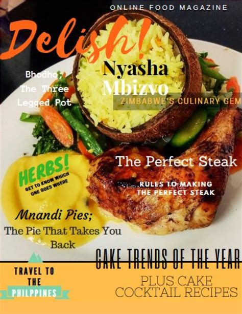 Delish Food Magazine By Daphne Mabhiza Issuu