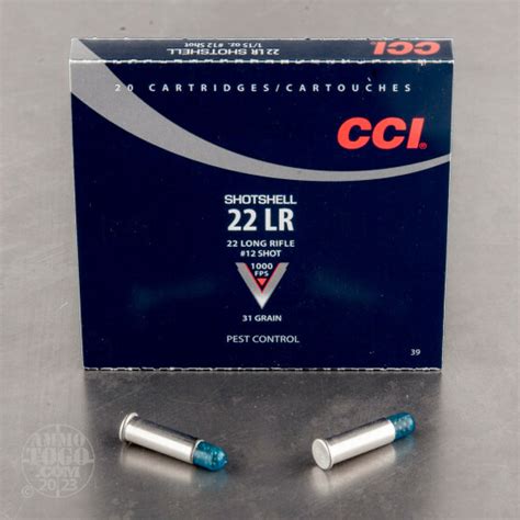 22 Long Rifle Lr 12 Shot Ammo For Sale By Cci 200 Rounds