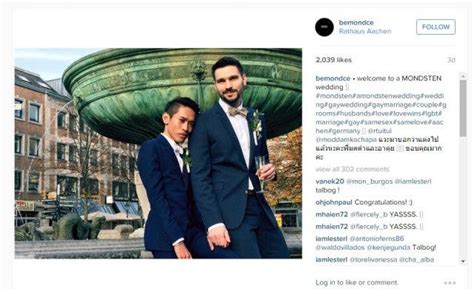 May Forever Thai German Gay Couple In Viral Photo Gets Married When In Manila