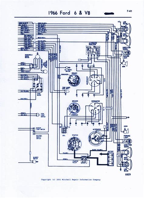 1957 Ford Thunderbird Wiring Diagram