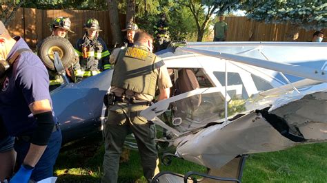 Small Plane Crashes Into Backyard In Oregon City