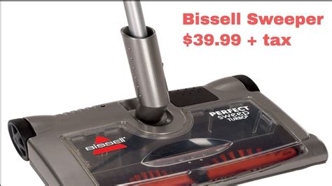 BISSELL Perfect Sweep Turbo Cordless Rechargeable Sweeper Gray