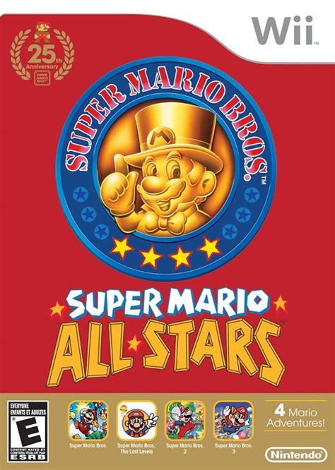 Super Mario All Stars Nintendo Wii Game