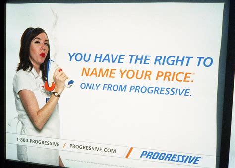 Progressive Insurance Ad at Lightrail Station | I was ...