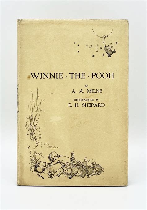 Winnie The Pooh By Milne Aa Shepard Eh 1926 First Edition