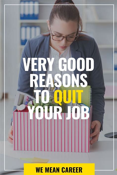 15 Good Reasons To Quit Your Job Quitting Your Job Job Advice Career Advice