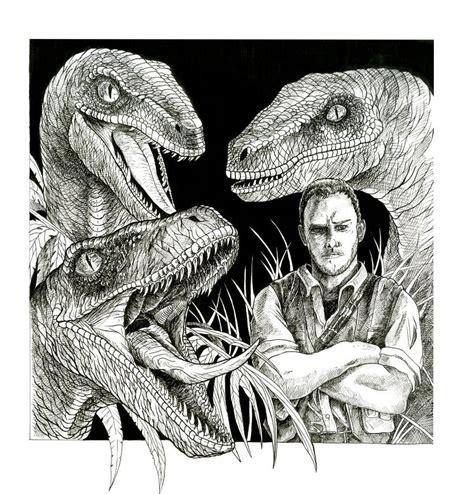 Jurassic World Raptor Squad By Wretchedspawn2012 Jurassic World