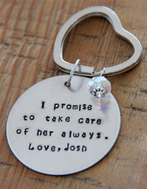 Ill Take Care Of Her Always Keychain T By Whiteliliedesigns Ts
