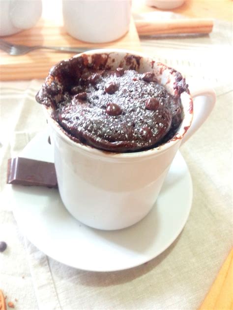 Mug Cake Chocolat Caf Instantan Au Micro Ondes Univers De Hayat