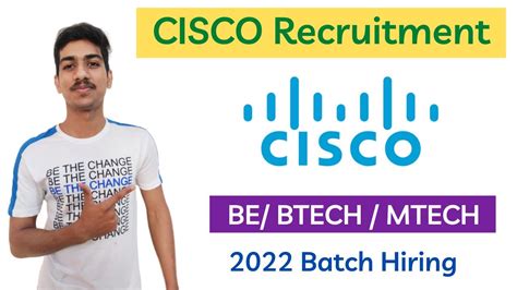 Cisco Recruitment 2021 Off Campus Drive 2022 Batch Cisco Hiring