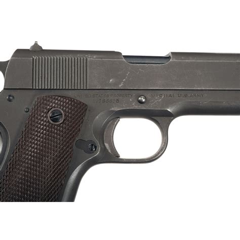 World War Ii Us Colt Model 1911a1 Semi Automatic Pistol