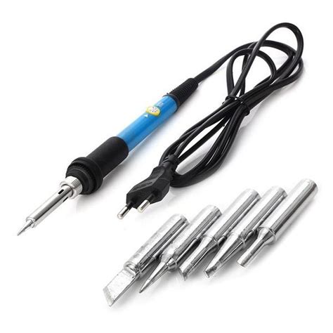 After testing ten soldering irons, we've found the best models for beginners and hobbyists. 60W Electrical Soldering Iron With 5pcs Solder Tip in ...