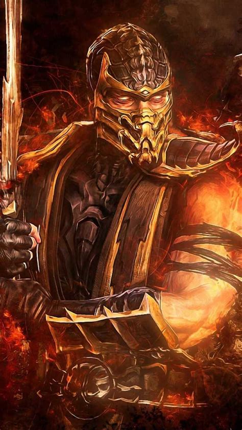 So fanart time also did: Mortal Kombat X Scorpion Wallpaper (74+ images)