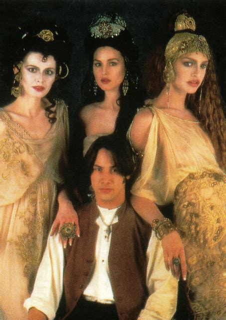 Keanu Reeves Michaela Bercu Monica Bellucci And Florina Kendrick In