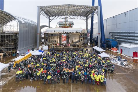 Seaspan Shipyards Hosts Ceremonial Keel Laying For The Royal Canadian Navy’s Future Joint