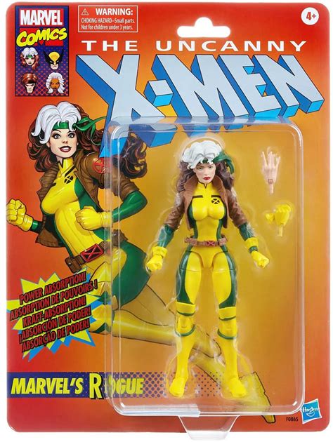 Marvel The Uncanny X Men Marvel Legends Vintage Retro Series Rogue 6