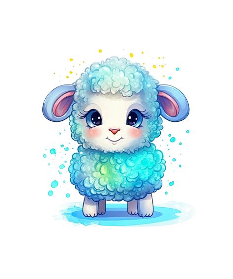 New Cute Sheep 24525091 Png