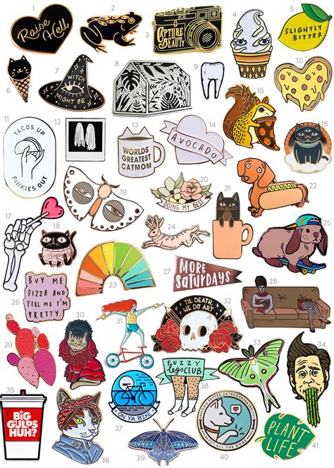 We were in the area and made it a point that we'd be having pizza that. enamel pin gift guide 2018 - THE DAINTY SQUID