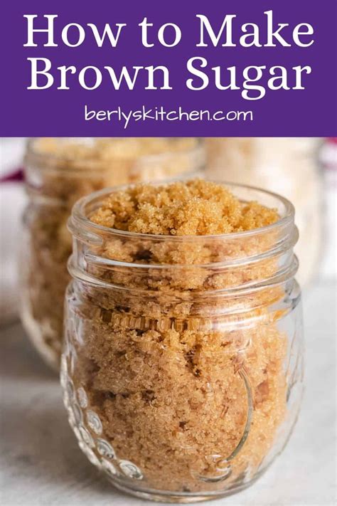 White sugar is made from pure sucrose, it can sometimes be taken from pure sugar cane or sugar beets. How to Make Brown Sugar without Molasses | Recipe | Make ...