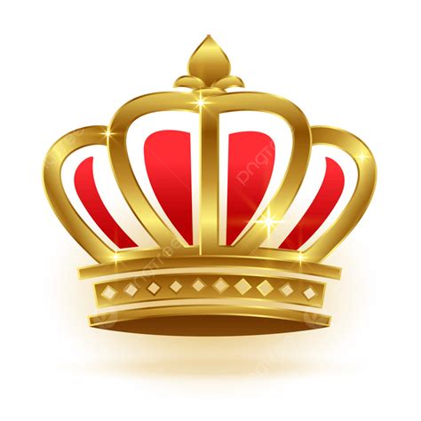 Coroa De Ouro Realista Para Rei Ou Rainha PNG Sultão Ornamental Rei