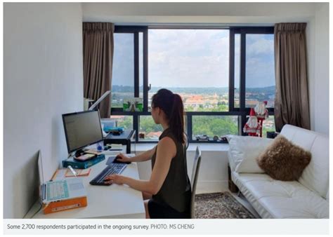 Singapore is at circuit breaker dorscon level. Singapore: Most employees keen to continue working from ...