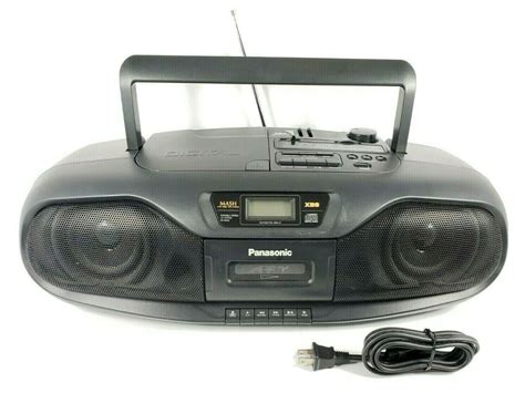 Panasonic Rx Ds102 Vintage Boombox Cd Tape Amfm Radio For Sale Tekrevolt