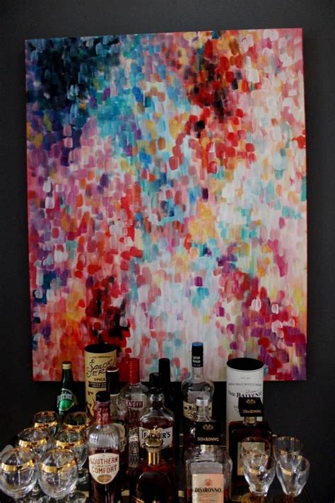 22 Incredibly Easy Diy Ideas For Creating Your Own Abstract Art Diy
