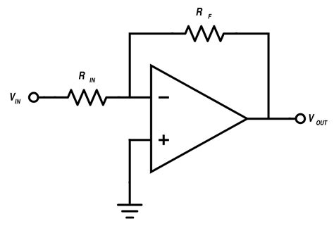 Introduction To Operational Amplifier Inverting And Non Inverting Op