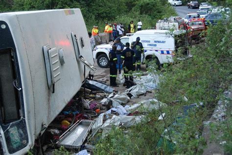 Pics At Least 10 People Baby Die In Horror Bus Crash