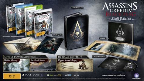 Assassins Creed IV Black Flag Collectors Editions Unveiled Capsule