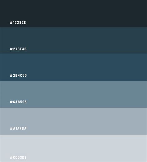 Deep Ocean Colour Scheme Colour Palette 42 1 I Take You Wedding