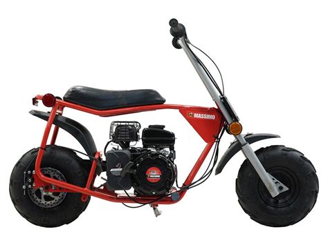 New 2021 Massimo Mb100 Mini Bike Motorcycles In Savannah Ga Red