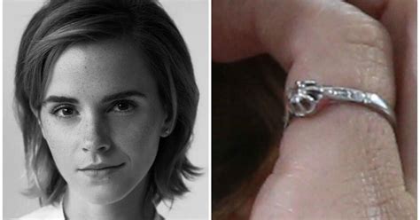 Emma Watson Recruits Fans To Help Her Find Lost Rings Huffpost