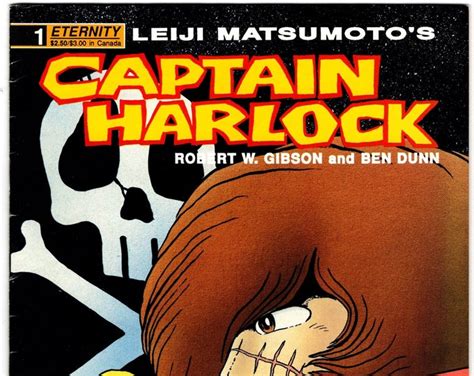Captain Harlock 1a October 1989 Eternity Comics Grade Fvf Etsy