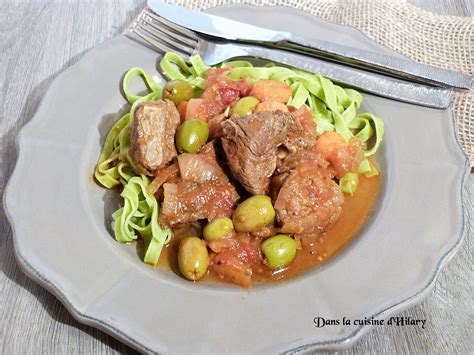 Dans La Cuisine Dhilary Boeuf Mijoté Aux Olives En Cocotte Slow
