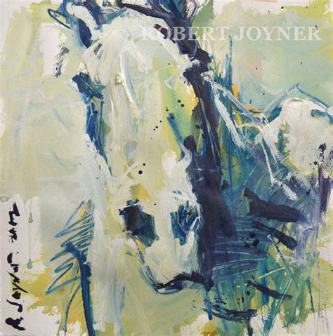 Abstract Expressionist Horse Painting Schilderen Met