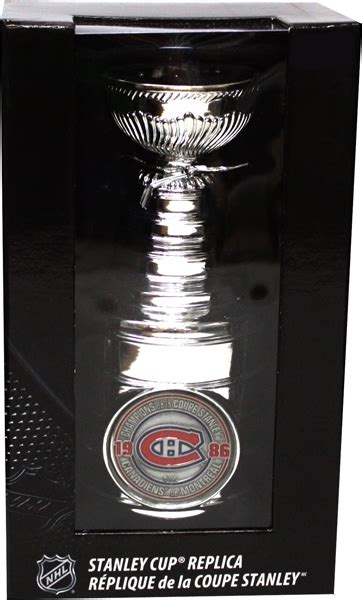 La coupe stanley) is the championship trophy awarded annually to the national hockey league (nhl) playoff winner. CANADIENS DE MONTRÉAL - RÉPLIQUE COUPE STANLEY 1985-86 ...