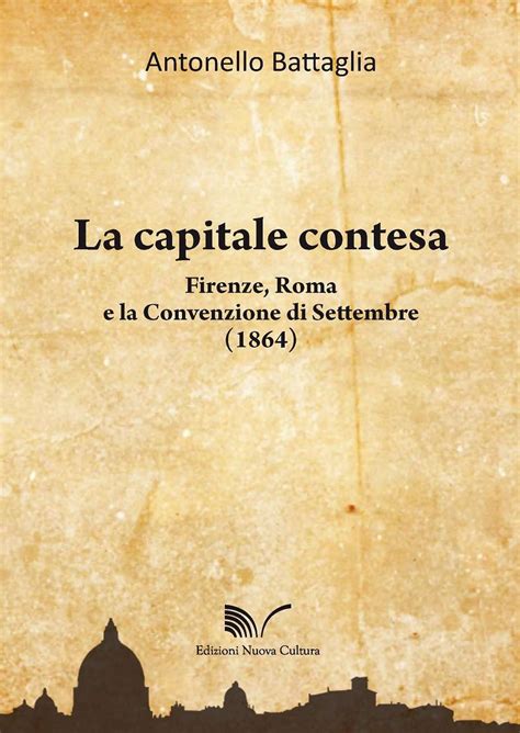 La Capitale Contesa Edizioni Nuova Cultura