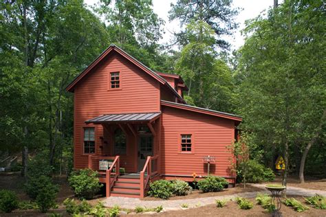 Carolina Jessamine Cabin Pine Mountain Georgia Rustic Exterior