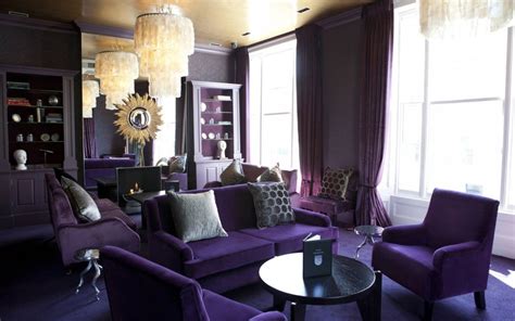 Purple Living Room Wallpaper Elprevaricadorpopular