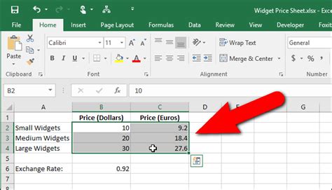 In this example, it is easy to see that the reference of the cell for the vat changes when the formula is copied downwards. How to Change the Currency Symbol for Certain Cells in Excel