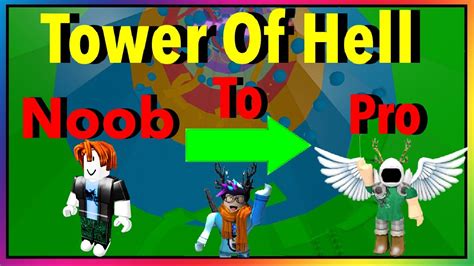 Noob To Pro Tower Of Hell Roblox Tower Of Hell Noob To Pro Ep1