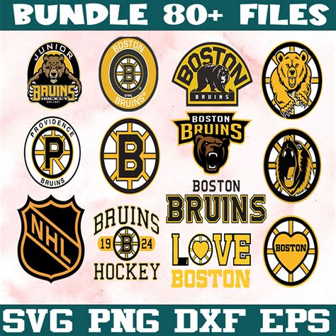 Bundle 13 Files Boston Bruins Hockey Team Svg Boston Bruins Inspire
