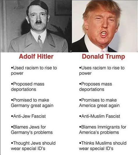 Similarities Between Trump And Hitler Knowswhy Com